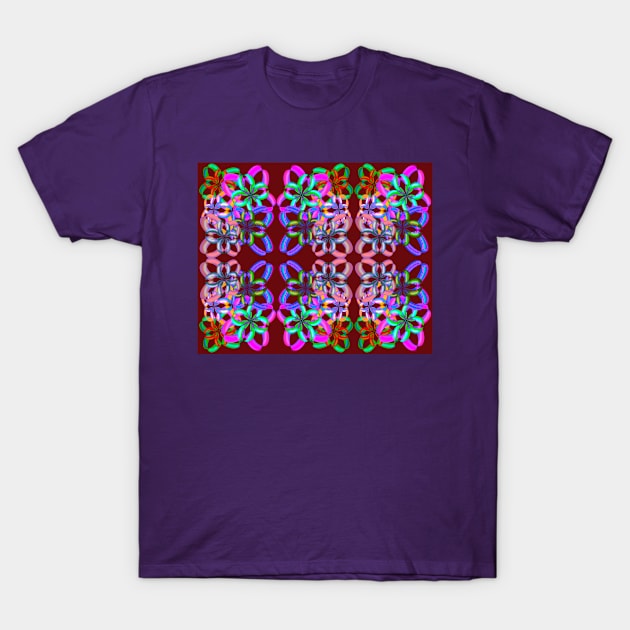 Ribbons Upon Ribbons T-Shirt by CATiltedArt